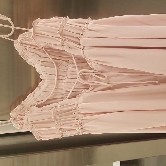 ๐O.P.T.๐ Gigi Dress ~ Chiffon Pink XS NWT - Picture 11 of 16